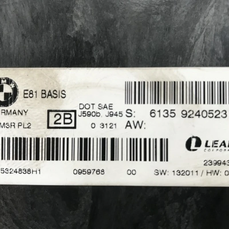 Modul confort / BMW Seria 1 E81 2011 / Audio si electronice