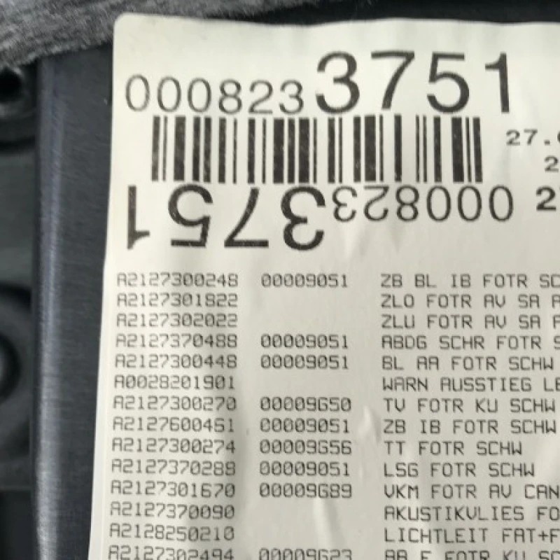Panou tapiterie usa dreapta spate / Mercedes-Benz E Class W212 2010 / Interior