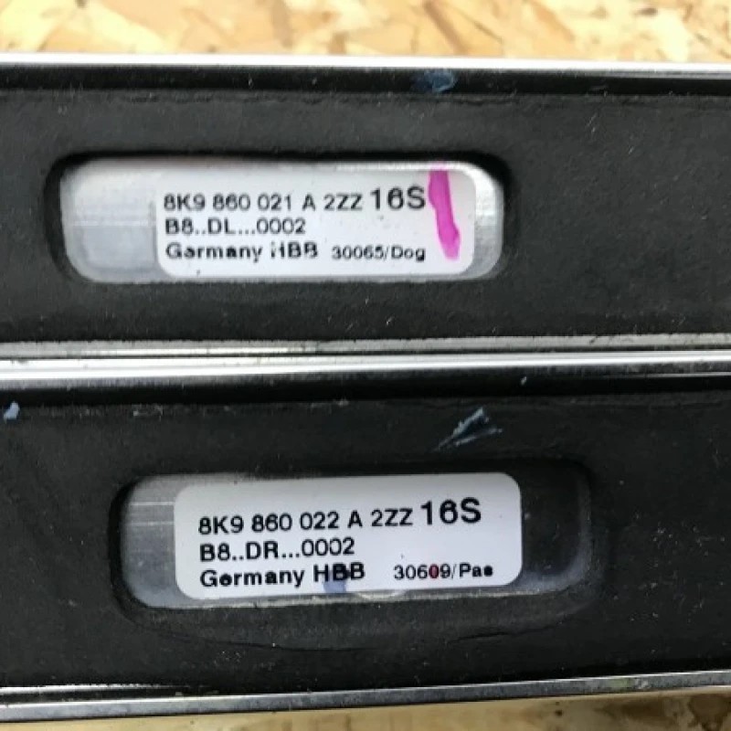 Bari longitudinale cromate / Audi A4 B8 2013 / Caroserie, oglinzi si faruri