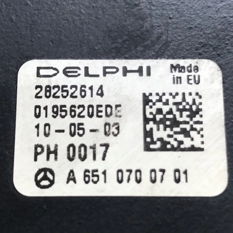 Pompa de injectie / Mercedes-Benz E Class W212 2010 / Motor, racire si evacuare