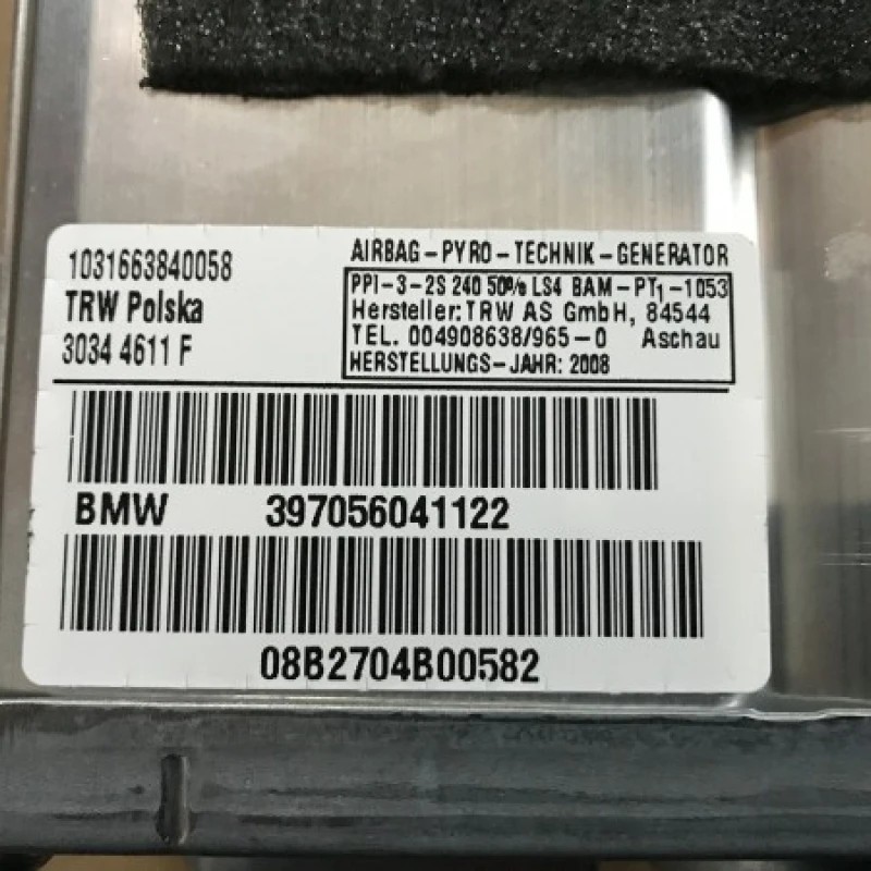 Airbag pasager / BMW X3 E83 LCI 2008 / Interior