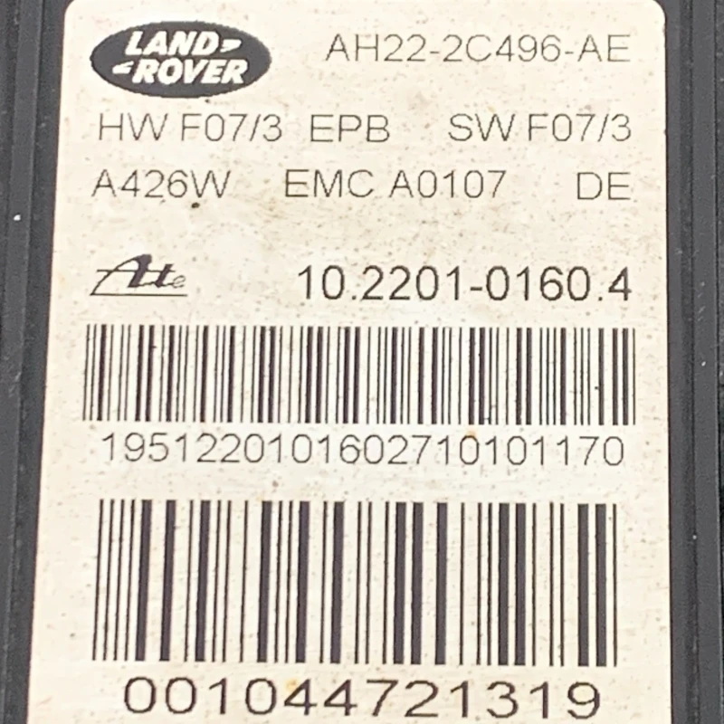 Modul control frâna parcare / Land Rover Range Rover Sport Range Rover Sport 2011 / Audio si electronice