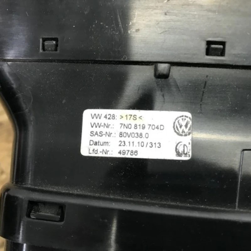 Grila aer bord dreapta fata / Volkswagen Sharan 7N 2011 / Interior