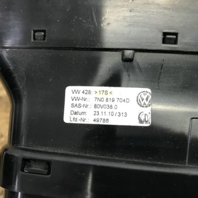 Grila aer bord dreapta fata / Volkswagen Sharan 7N 2011 / Interior