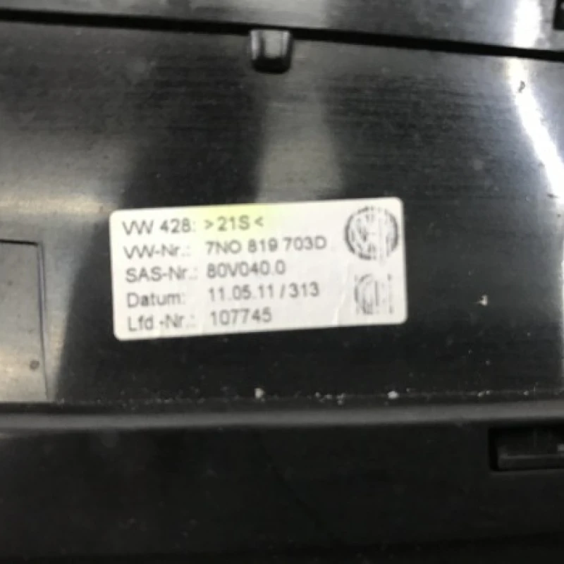 Grila aer bord stanga fata / Volkswagen Sharan 7N 2011 / Interior
