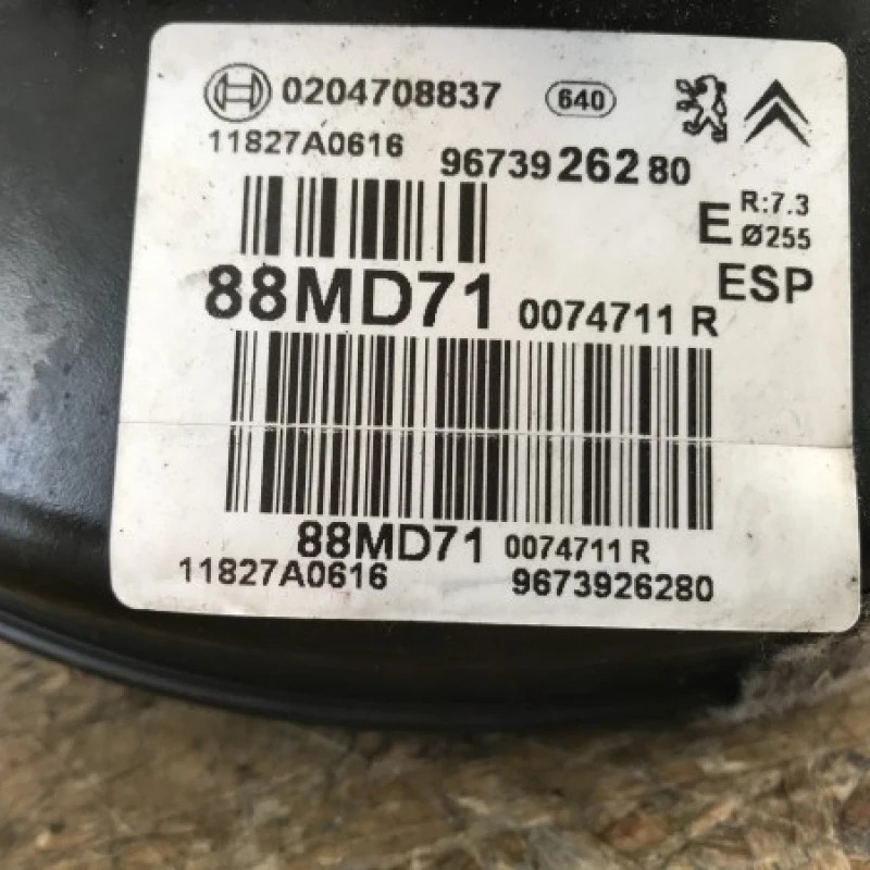 Tulumba servofrana / Peugeot 308 308 2012 / Frane