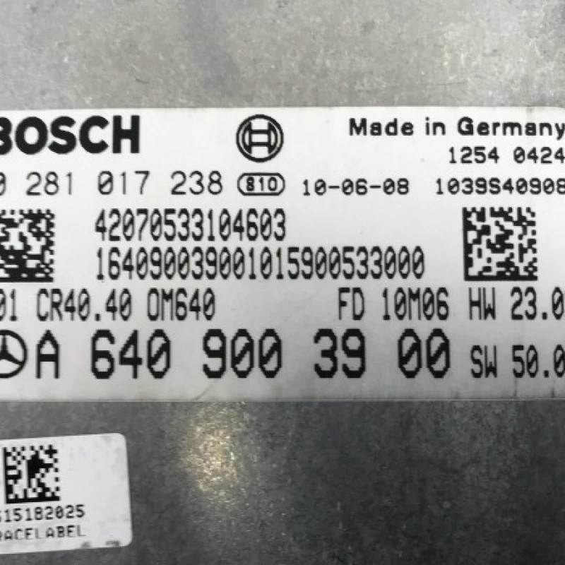 Calculator motor / Mercedes-Benz A Class W169 2010 / Audio si electronice