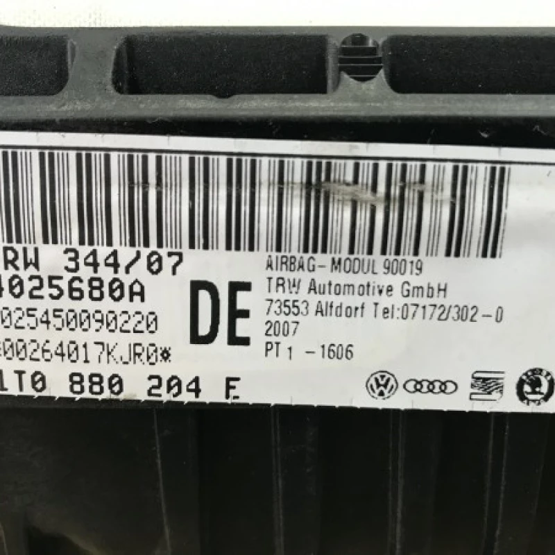 Airbag pasager / Volkswagen Touran 1T 2008 / Interior