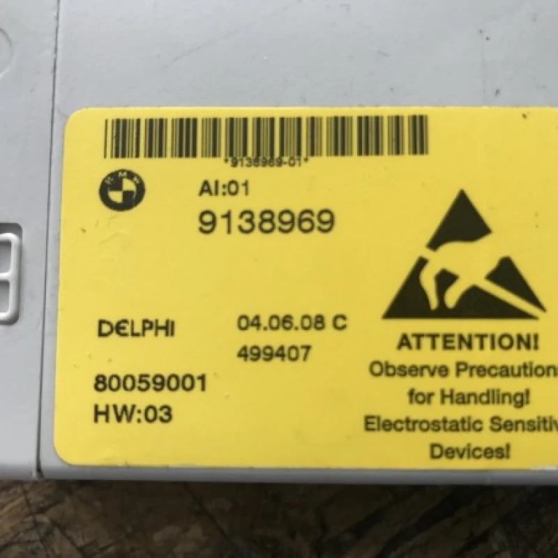 Modul consola centrala LCI / BMW Seria 5 E60 2008 / Audio si electronice