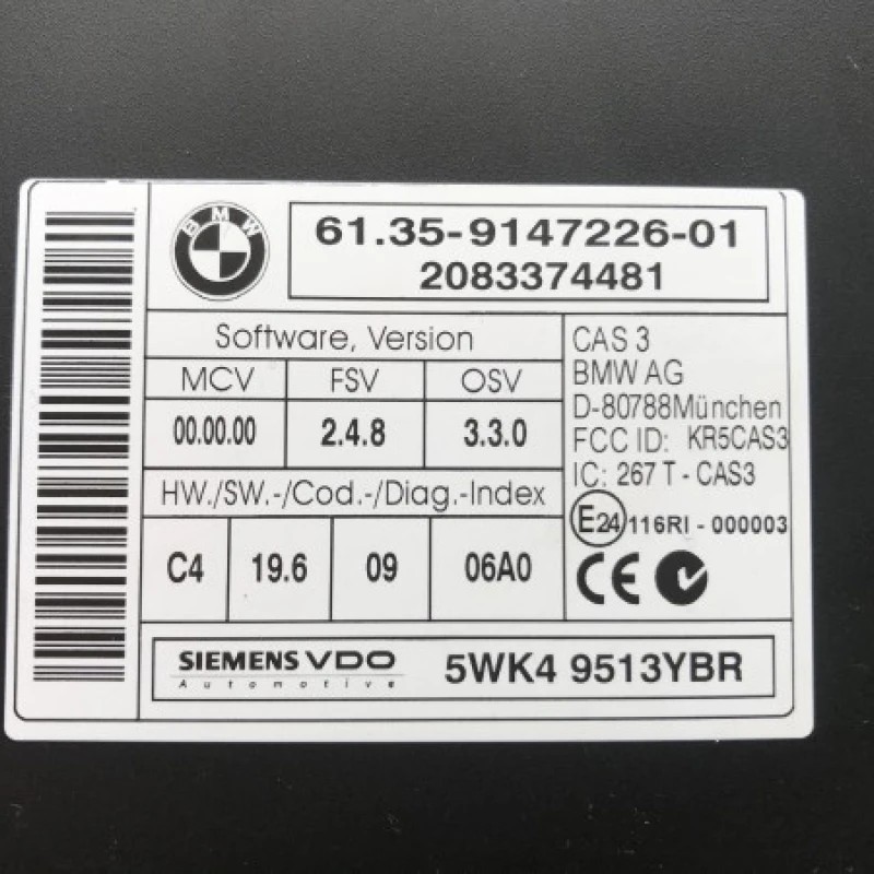 Modul confort / BMW Seria 5 E60 2009 / Audio si electronice