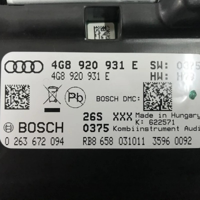 Ceas bord / Audi A6 C7 2016 / Audio si electronice