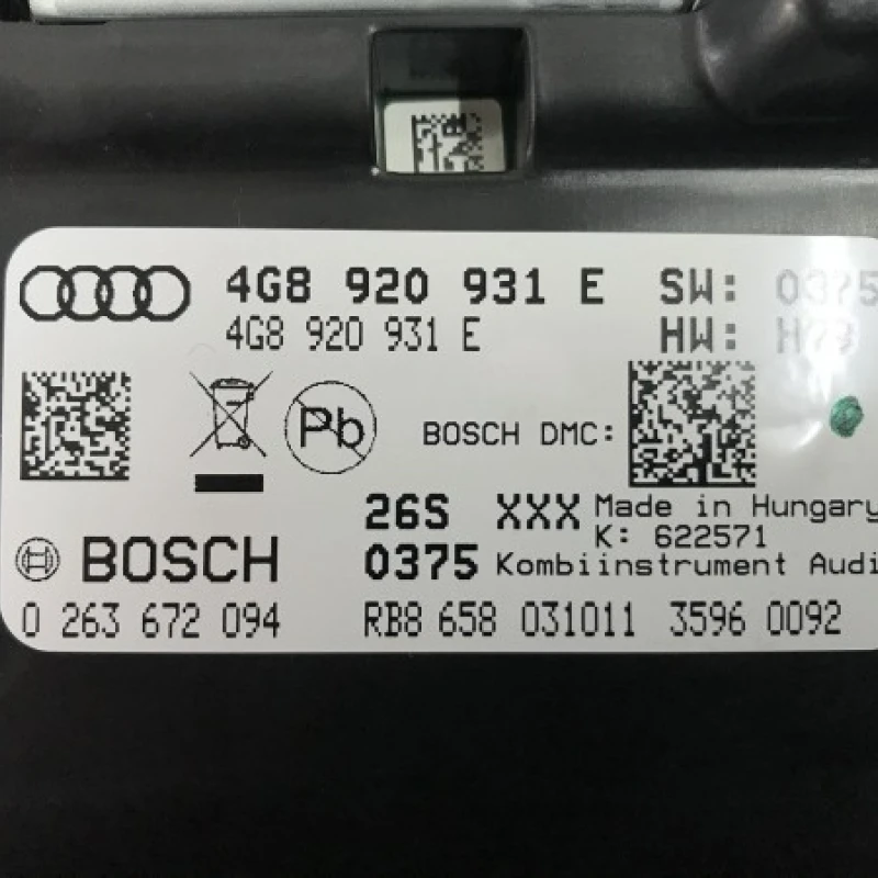 Ceas bord / Audi A6 C7 2016 / Audio si electronice