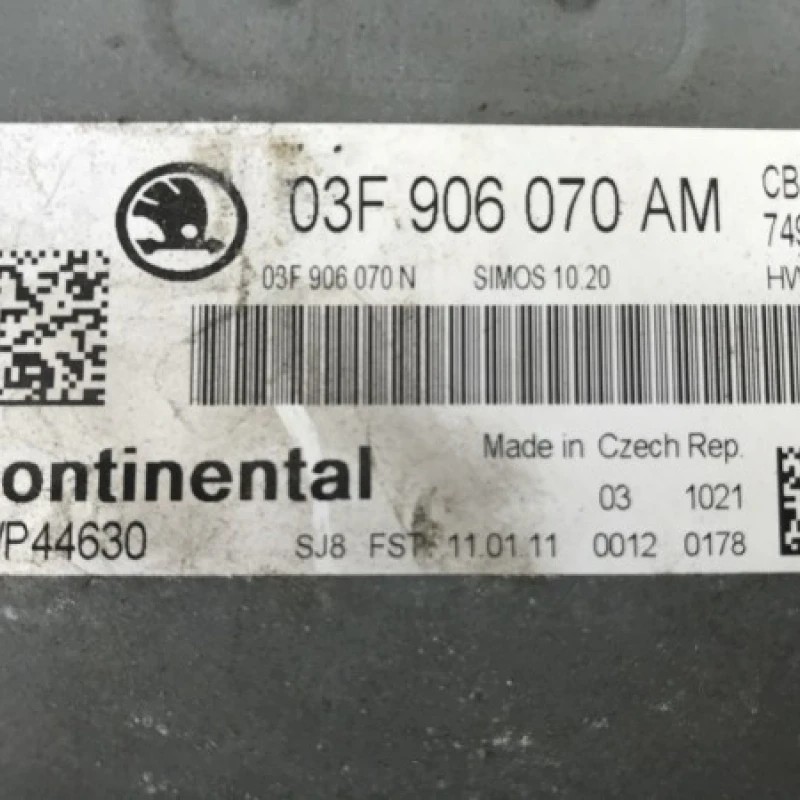 Calculator motor ECU / Skoda Fabia MK2 5J 2011 / Audio si electronice