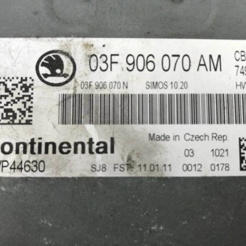 Calculator motor ECU / Skoda Fabia MK2 5J 2011 / Audio si electronice