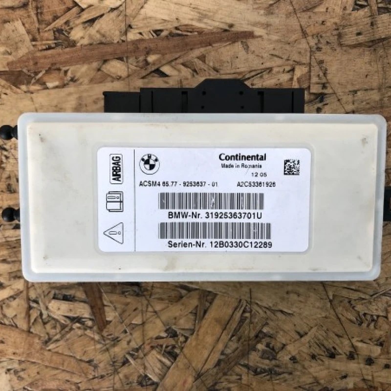 Modul calculator airbag / BMW Seria 5 F10 2012 / Audio si electronice