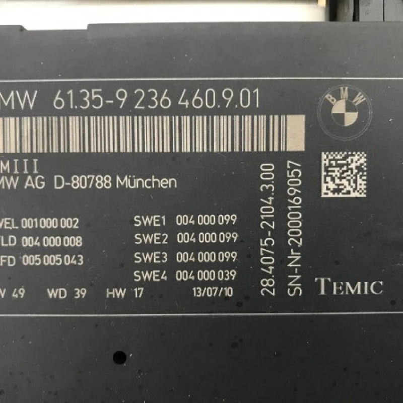 Modul FRM III Bi-xenon / BMW Seria 5 F10 2010 / Audio si electronice