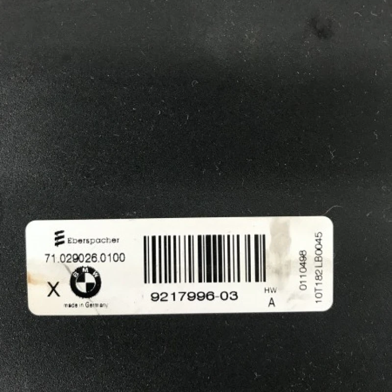 Incalzitor pasager spate sub scaun / BMW Seria 5 F10 2010 / Climatizare
