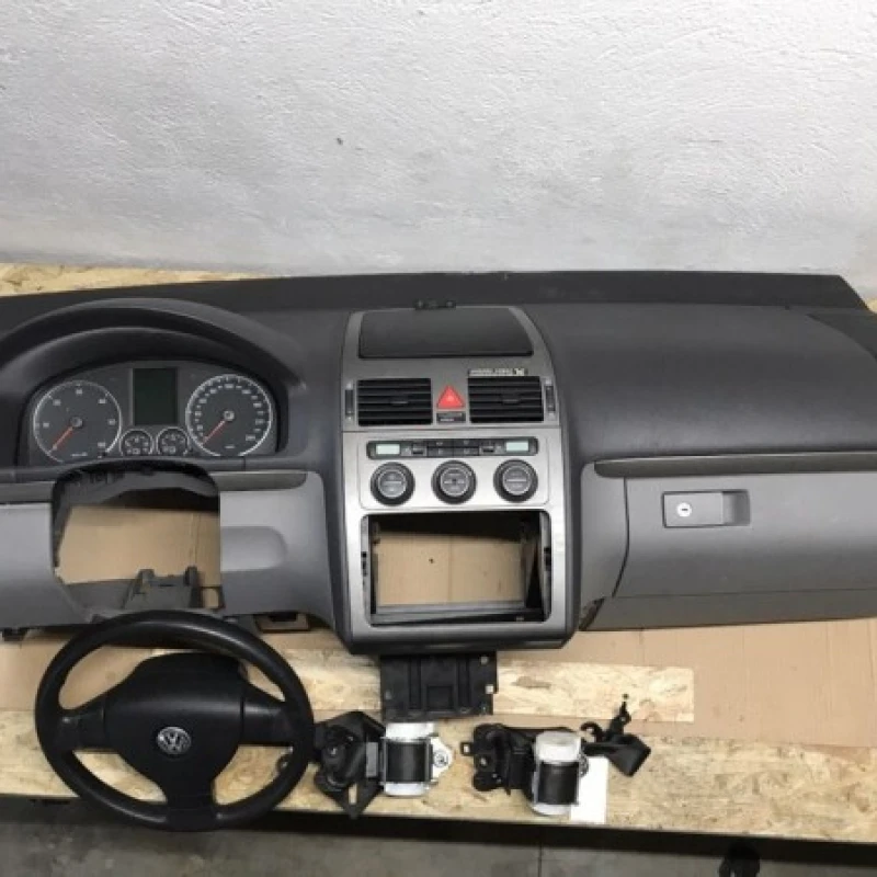 Plansa bord kit airbaguri centuri Touran 2008 / Volkswagen Touran 1T 2007 / Caroserie, oglinzi si faruri
