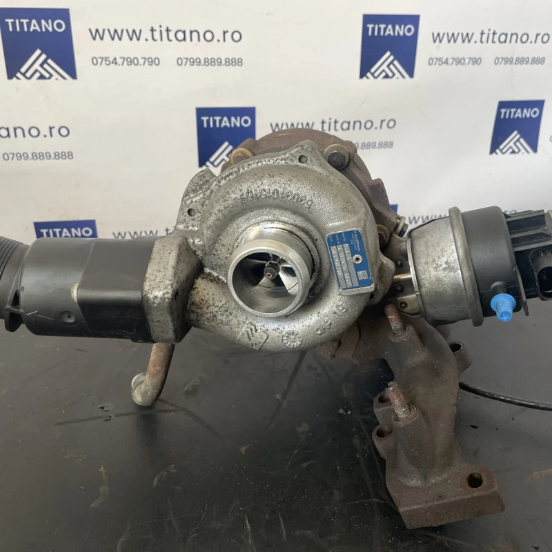 Turbosuflanta turbo turbina / Audi 2013 / Motor, racire si evacuare