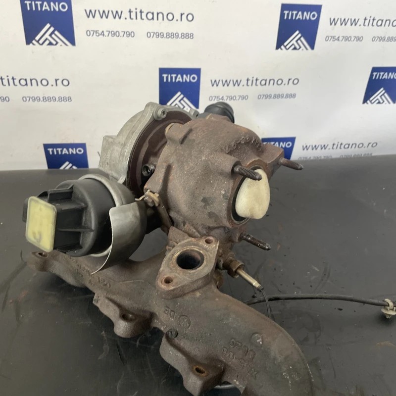Turbosuflanta turbo turbina / Audi Q5 8R 2013 / Motor, racire si evacuare