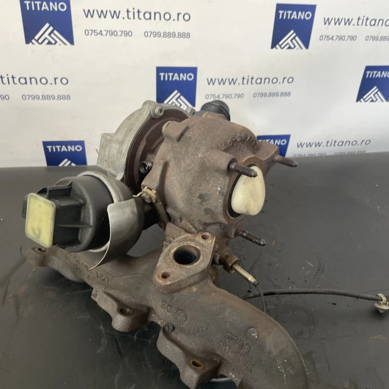 Turbosuflanta turbo turbina / Audi   2013 / Motor, racire si evacuare