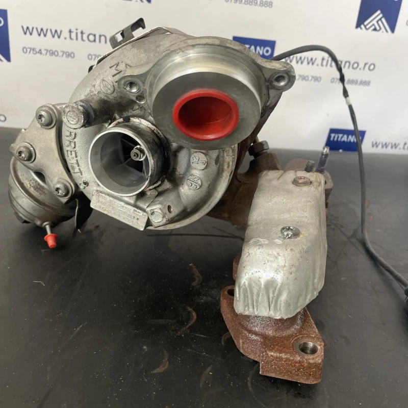 Turbosuflanta turbo turbina / Volkswagen   2012 / Motor, racire si evacuare