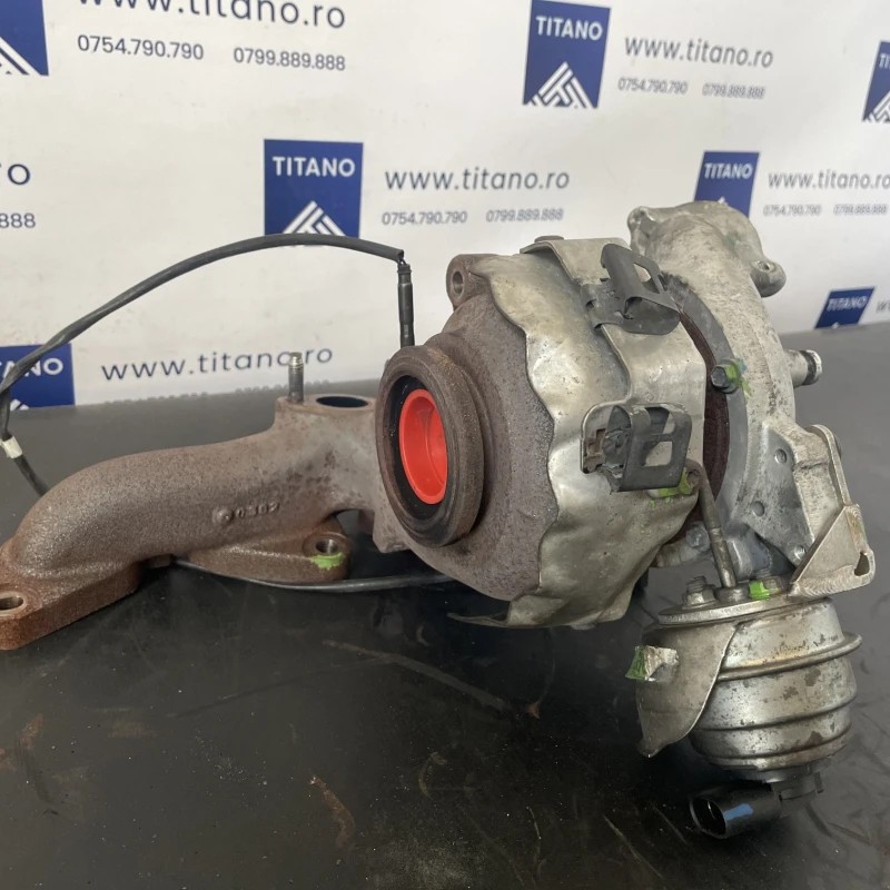 Turbosuflanta turbo turbina / Volkswagen Passat B7 2012 / Motor, racire si evacuare