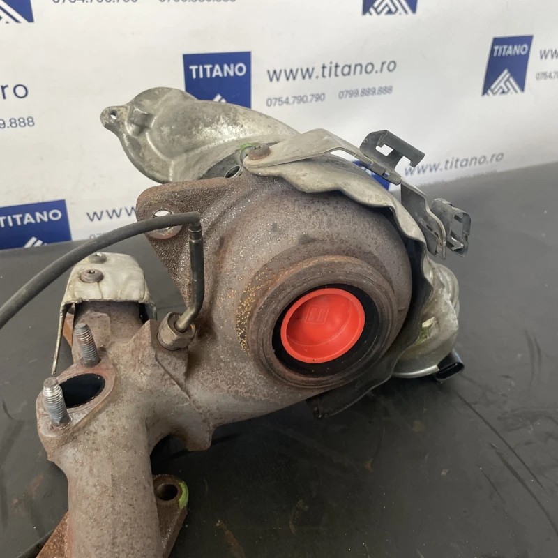 Turbosuflanta turbo turbina / Volkswagen Passat B7 2012 / Motor, racire si evacuare