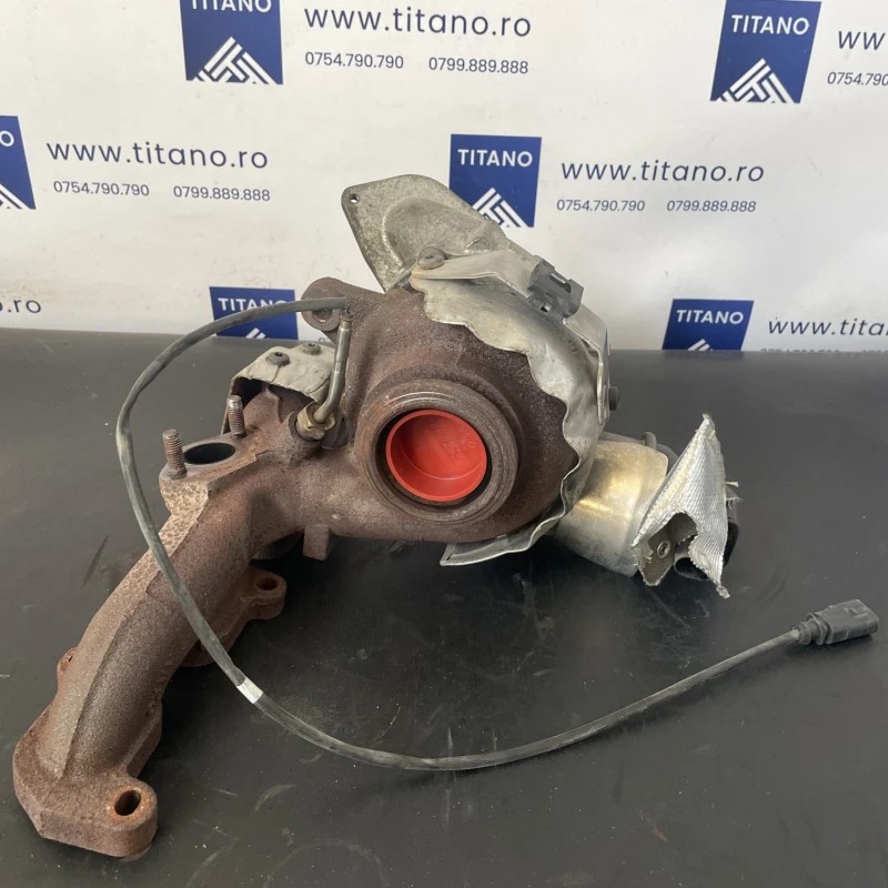 Turbosuflanta turbo turbina / Volkswagen Passat B7 2013 / Motor, racire si evacuare
