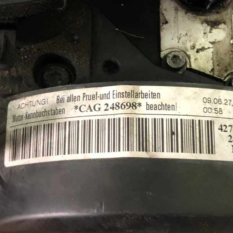 Motor CAGA / Audi A4 B8 2009 / Motor, racire si evacuare