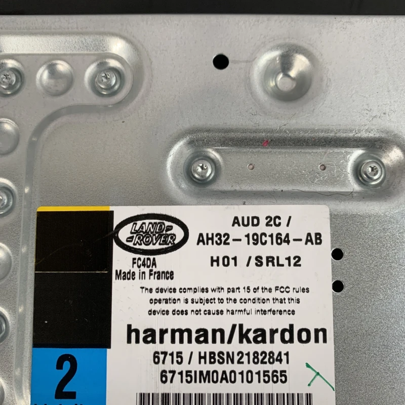 Amplificator audio / Land Rover Range Rover Sport Range Rover Sport 2011 / Audio si electronice