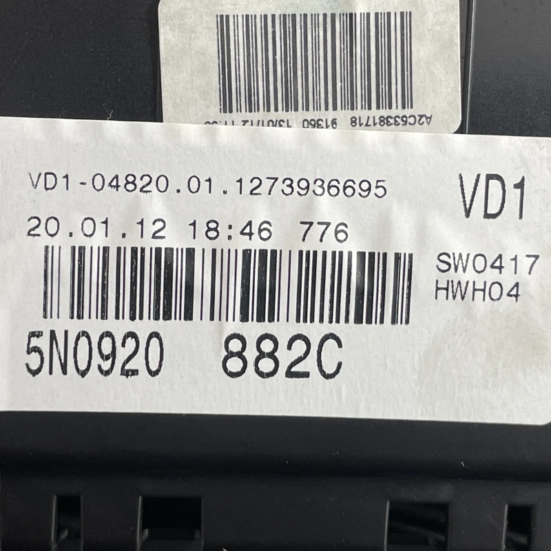Ceas bord / Volkswagen Tiguan 5N facelift 2012 / Audio si electronice