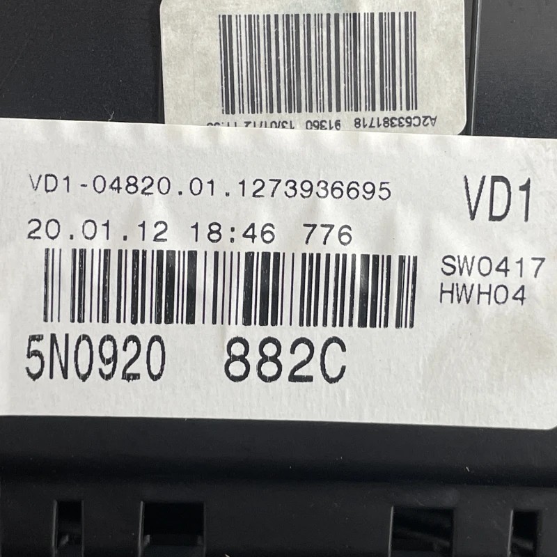 Ceas bord / Volkswagen Tiguan 5N facelift 2012 / Audio si electronice