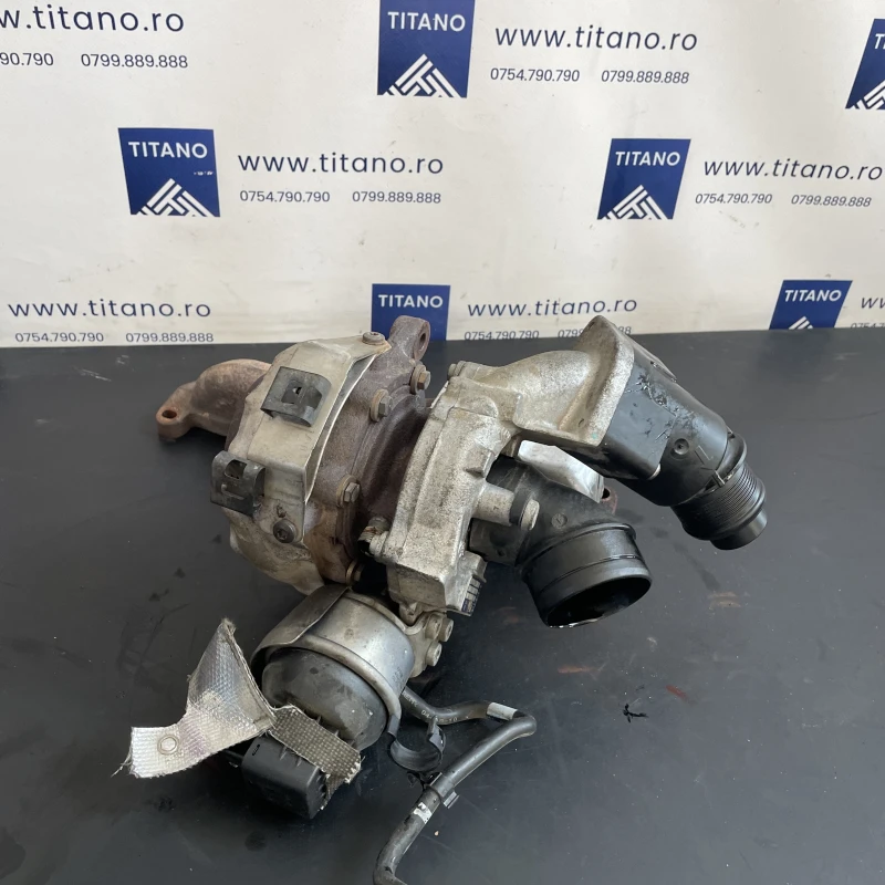 Turbosuflanta turbo turbina / Volkswagen Tiguan 5N facelift 2012 / Motor, racire si evacuare
