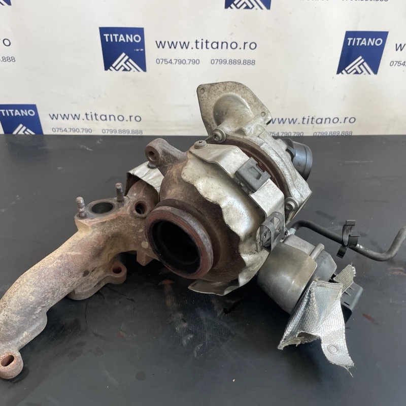 Turbosuflanta turbo turbina / Volkswagen Tiguan 5N facelift 2012 / Motor, racire si evacuare