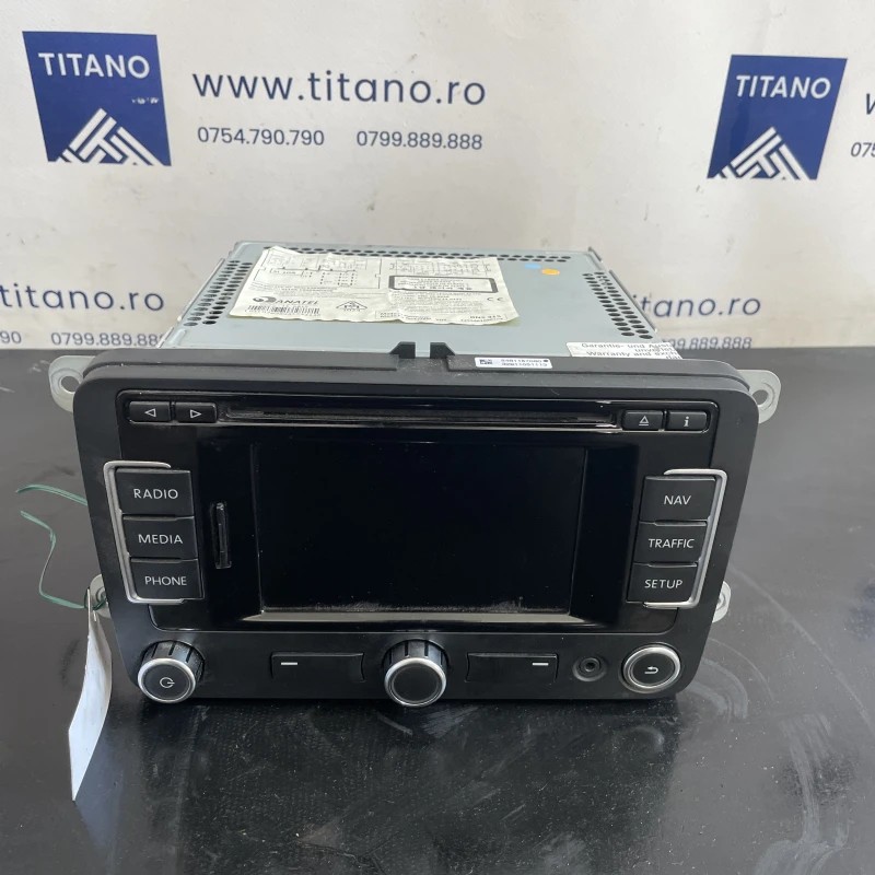 Radio CD RNS 315 / Volkswagen Tiguan 5N facelift 2012 / Audio si electronice