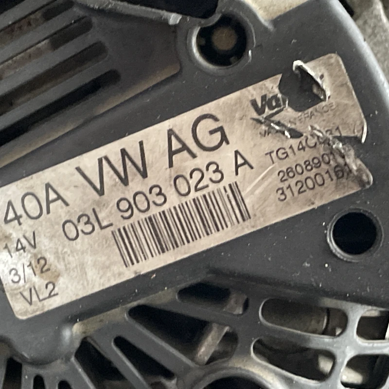 Alternator / Volkswagen Tiguan 5N facelift 2012 / Motor, racire si evacuare