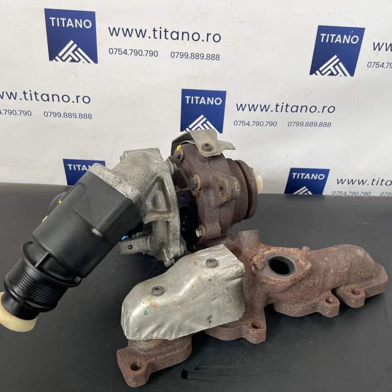 Turbosuflanta turbo turbina / Audi A3 8P 2011 / Motor, racire si evacuare