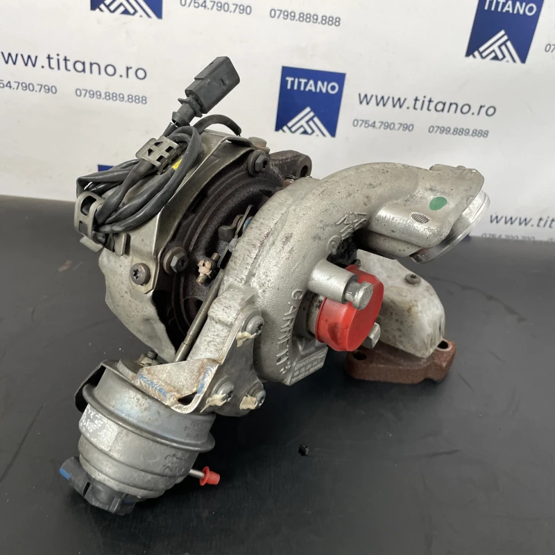 Turbosuflanta turbo turbina / Skoda Superb II 3T 2011 / Motor, racire si evacuare