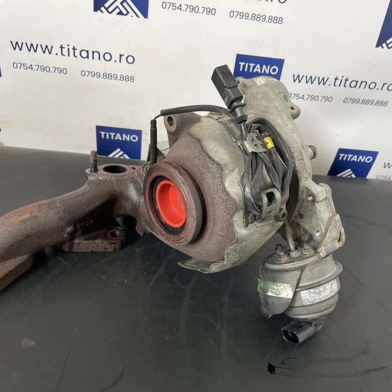 Turbosuflanta turbo turbina / Skoda Superb II 3T 2011 / Motor, racire si evacuare