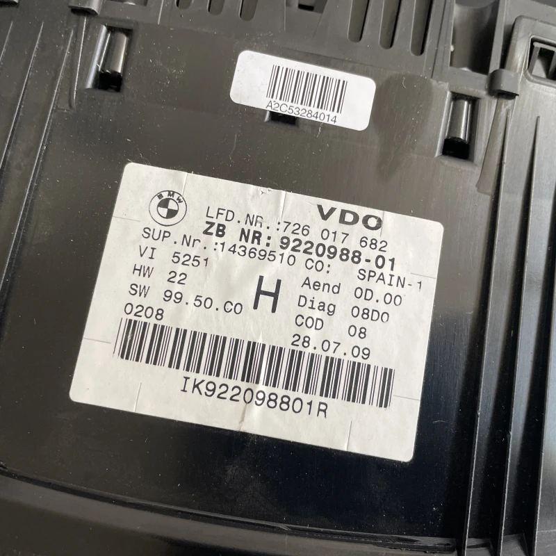 Ceas bord / BMW X1 E84 2010 / Audio si electronice