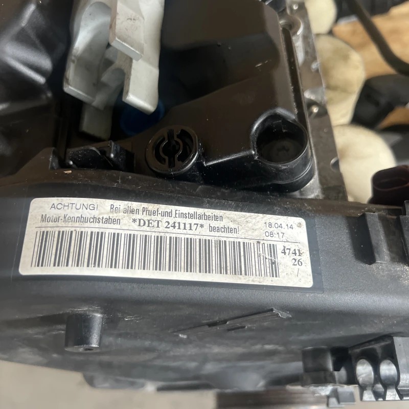 Motor DET / Audi A4 B8 2017 / Motor, racire si evacuare