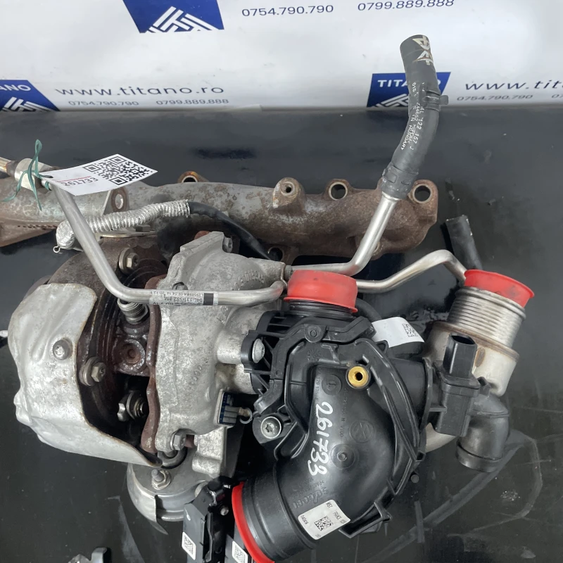 Turbosuflanta turbo turbina / Audi A4 B8 2017 / Motor, racire si evacuare