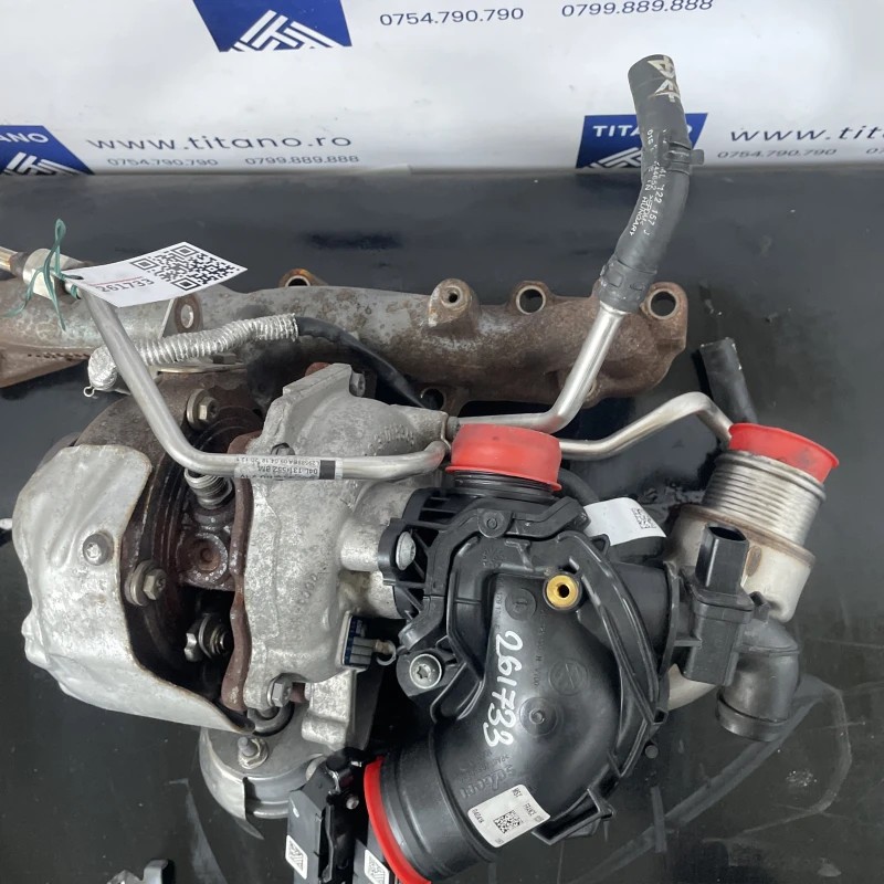 Turbosuflanta turbo turbina / Audi A4 B8 2017 / Motor, racire si evacuare