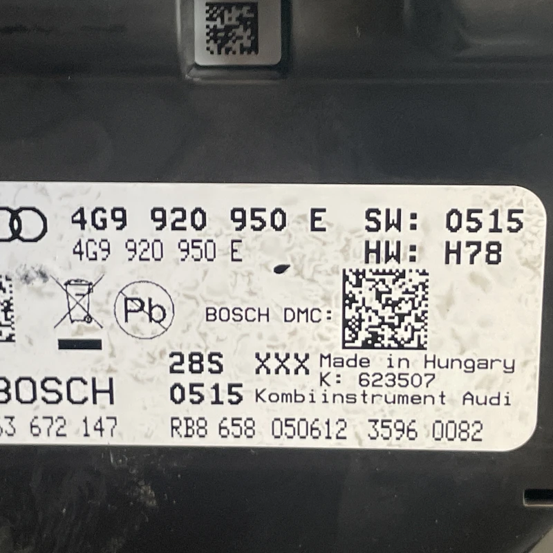 Ceas bord / Audi A6 Allroad C7 2013 / Audio si electronice