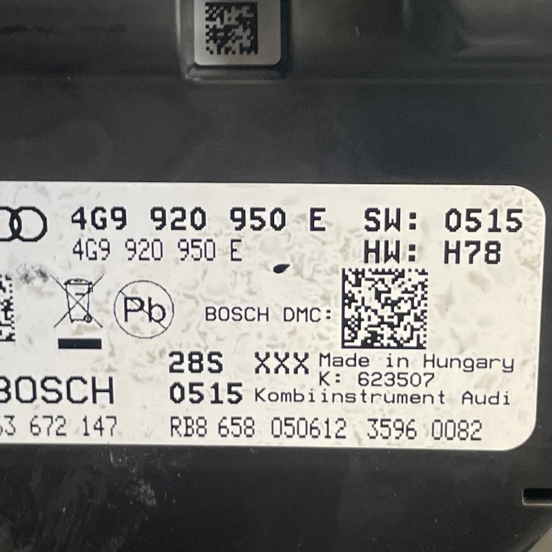 Ceas bord / Audi A6 Allroad C7 2013 / Audio si electronice