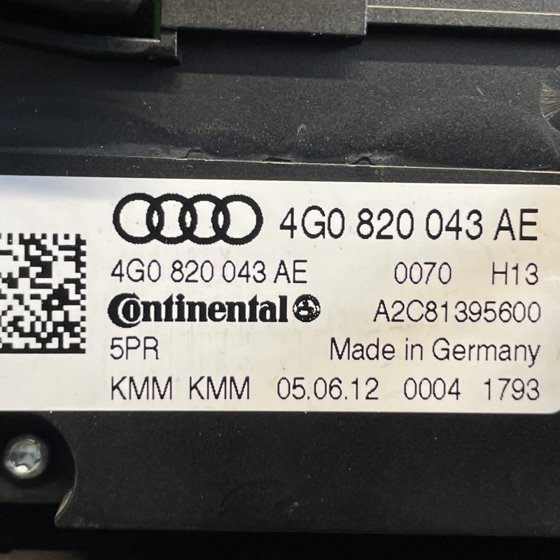 Panou climatronic / Audi A6 Allroad C7 2013 / Climatizare