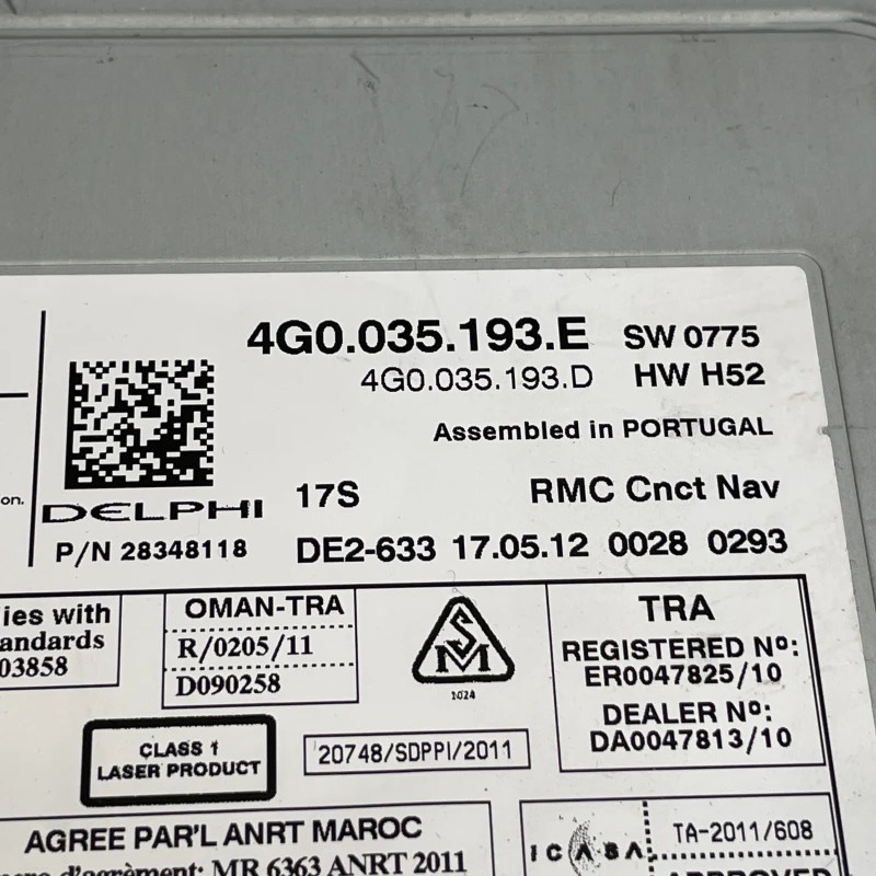 Navigatie sistem multimedia / Audi A6 Allroad C7 2013 / Audio si electronice