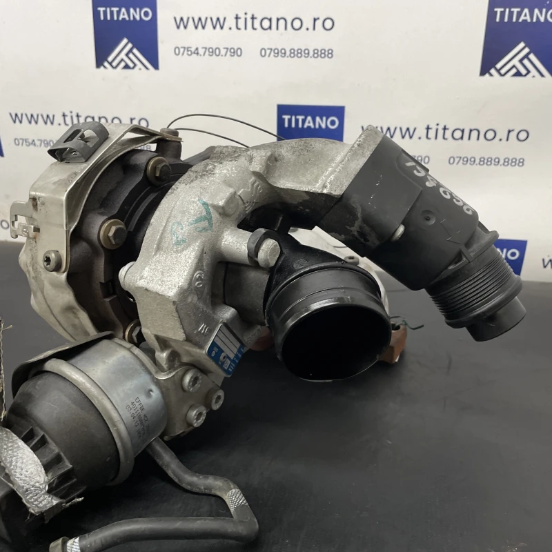 Turbosuflanta turbo turbina / Volkswagen Tiguan 5N facelift 2012 / Motor, racire si evacuare