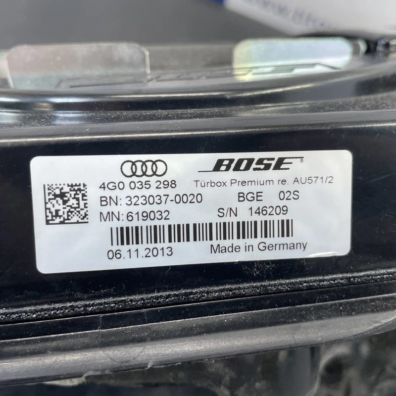 Boxa usa fata / Audi A6 Allroad C7 2013 / Audio si electronice